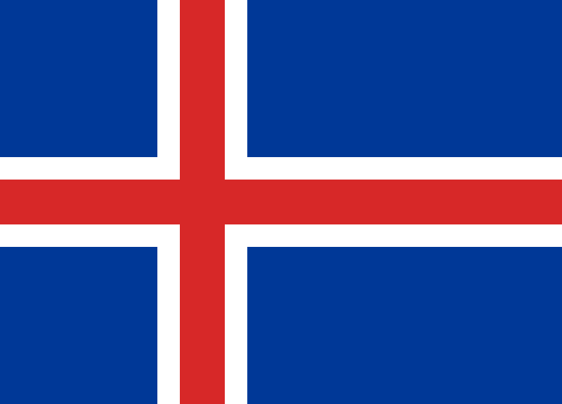Tiedosto:Flag of Iceland.svg