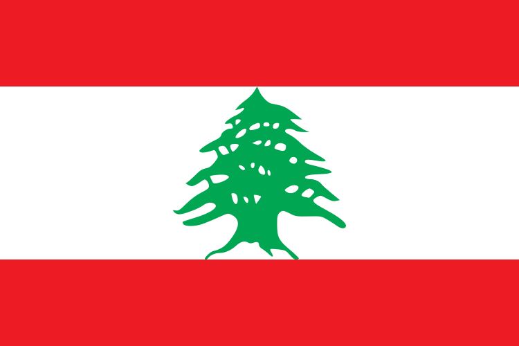 Tiedosto:Flag of Lebanon.svg