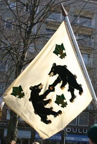 Kalevan karhut-lippu.JPG